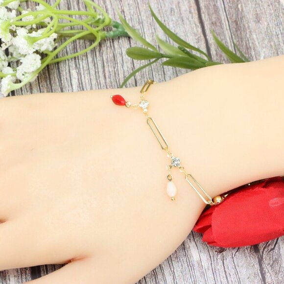 "Trendy Handmade Bracelet – A Stylish Gift for Women & Girls, MAR091338 - Picture 10 of 10